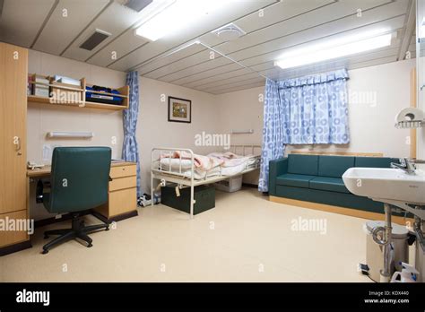 Sick Bay On Board A Container Ship Stock Photo Alamy