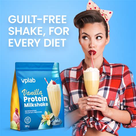 Vplab Nutrition | Protein Milkshake | Delicious Protein Shake Mix