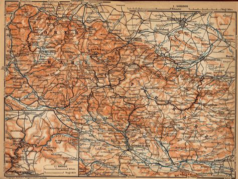 Harz Mountains 1910 - Full size