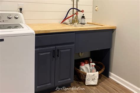 How To Make A Utility Sink Cabinet Love Remodeled