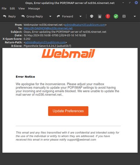 Recent Scam Phishing Message S « Ninernet Communications™ Blog