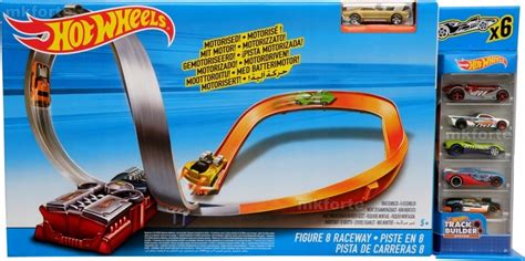 HOT WHEELS TOR ÓSEMKA ZE ZDERZENIAMI AUT AUTOMAT oficjalne archiwum Allegro