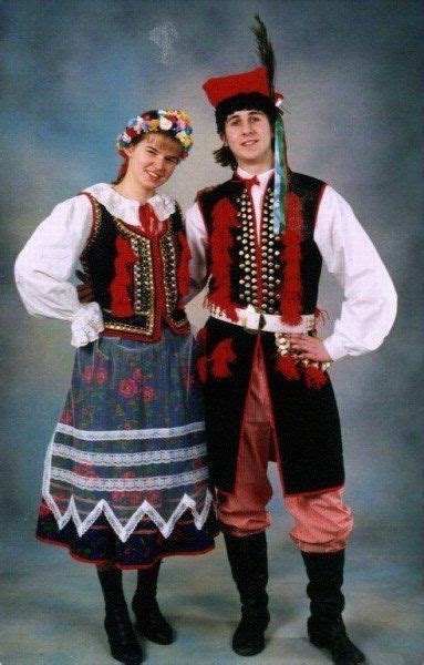 Traditional Clothing Of Poland Krakovian Folk Dress Polish