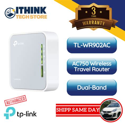 Tl Wr Ac Ac Wireless Travel Router Lazada