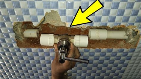 I Didn T Know How To Install Flush Valve In Small Space Youtube