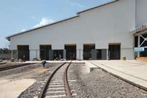 Depo Lrt Palembang Pt Sanwamas Metal Industry