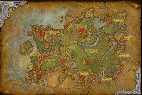 Locations Of All 64 Dragonriding Glyphs In Wow Dragonflight