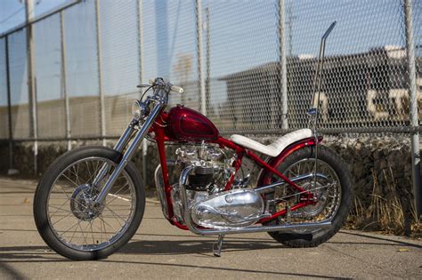 1953 Triumph Custom Built Motorcycles Chopper For Sale