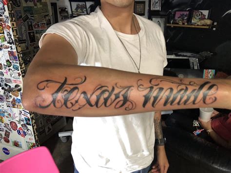 Texas Made Tattoo Designs