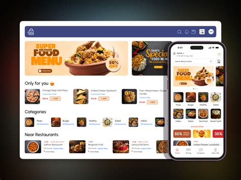 🍔food Delivery App Development 📱 By Spec India On Dribbble