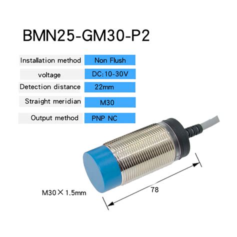 Non Flush Installation Pnp Nc Mm Mm Long Distance Inductive