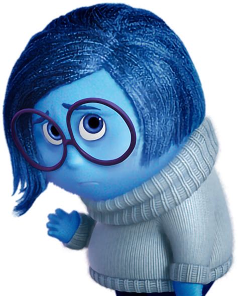 Personagens Tristeza Divertidamente Png