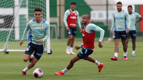 Assista às imagens do último treino do Palmeiras para jogo Água