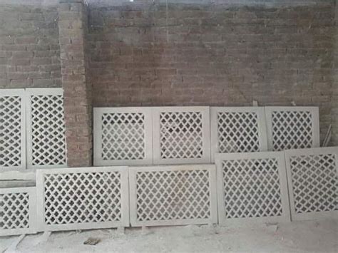 Rectangular White Marble Stone Jali Thickness To Mm Size X