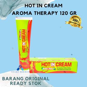 Jual Hot In Cream Aroma Therapy Tube HIJAU Gr Kota Surabaya Vitamin Merchant Tokopedia