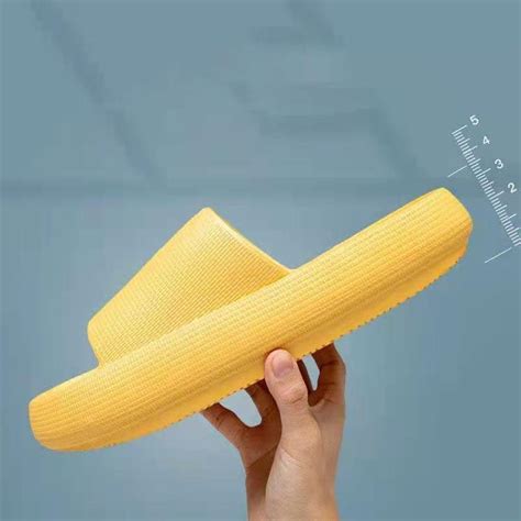 Купить Летние женские тапочки на толстой платформе 3,5 см, домашние ...