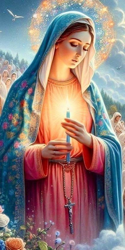 Pin By Mariapicoli On Imagens Cristã In 2024 Mother Mary Mother Mary Pictures Mother Mary Images