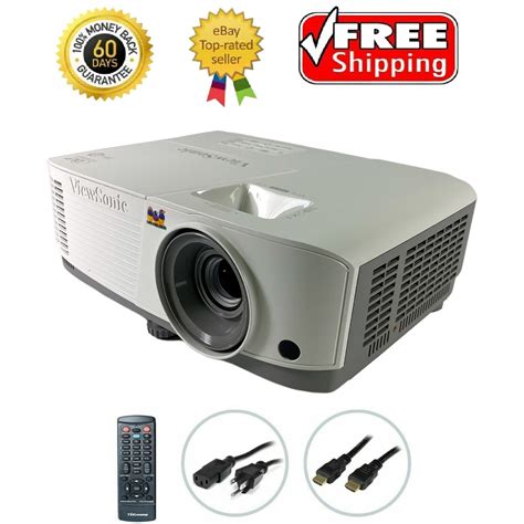 ViewSonic PA503W DLP WXGA Portable Projector 3600 Lumens Full HD 3D