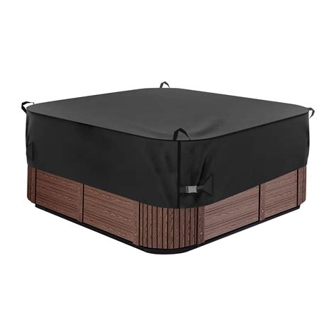 Amazon Neuradical Square Hot Tub Cover X Inch D Heavy Duty Oxford Fabric SPA