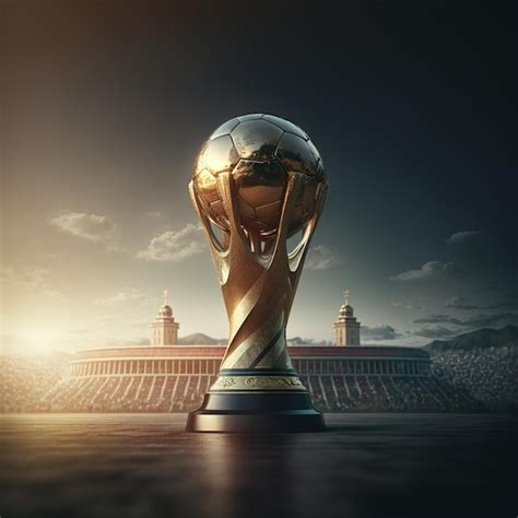 Premium Photo | Fifa world cup trophy