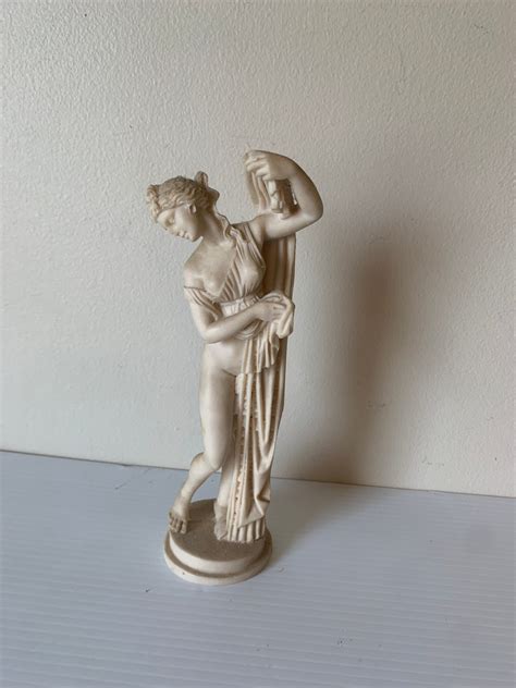 Vintage Santini Nude Woman Figurine Greek Woman Sculpture Gift For Her Collectible Figurine