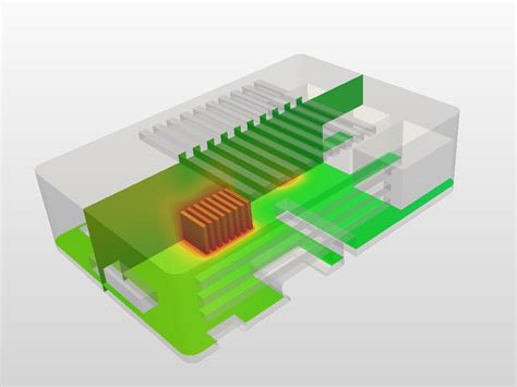 Electronics Cooling Simulation With The Cht Method By Jprobst Simscale