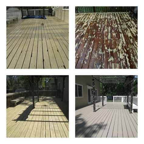 Deck Restoration: Before and After