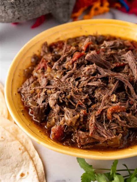 Mexican Shredded Beef Barbacoa Recipe House Of Nash Eats