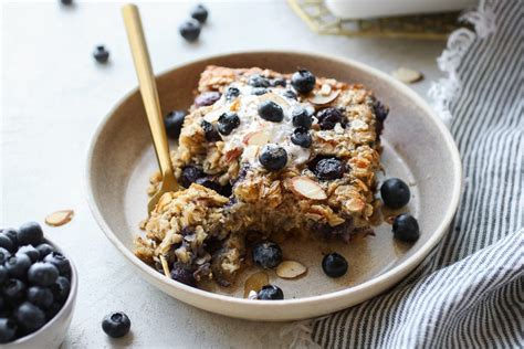 Blueberry Baked Oatmeal The Real Food Dietitians