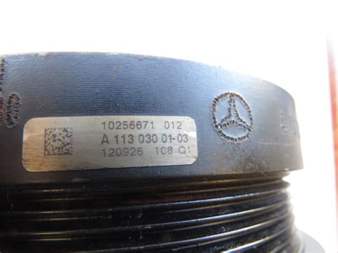 Mercedes-Benz M113 5.5L AMG 03-11 Renntech Engine Crankshaft Pulley ...