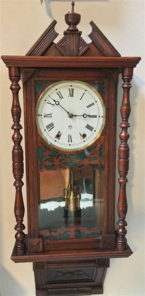 Ansonia Striking Wall Clock Fully Restored