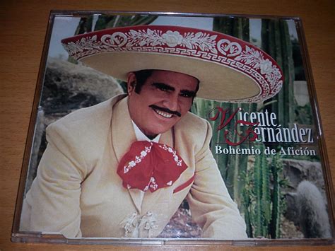 Vicente Fernandez Bohemio De Aficion Cd Promo Muy Raro En