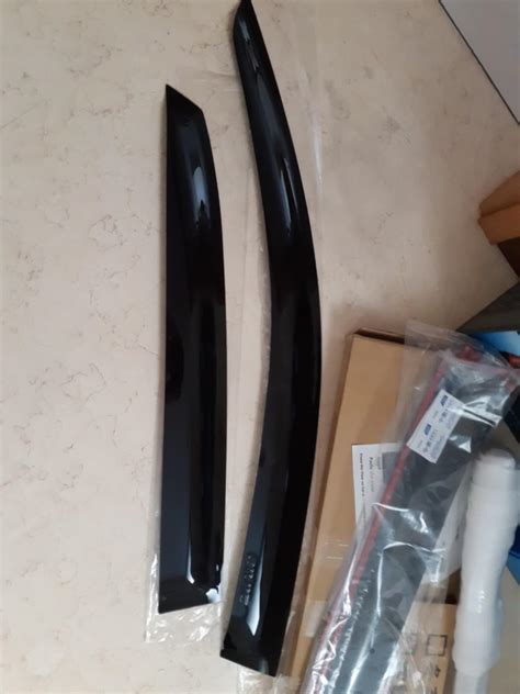 Honda Civic X Hatchback Fk Fk Fk Window Visors Black Car