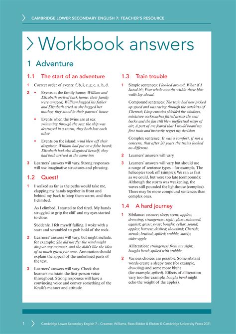 Made Easy Workbook Answer Key 1