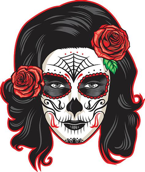 Day Of The Dead Woman Illustrations Royalty Free Vector Graphics