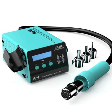 RF4 RF H2 Automatic Sleep SMD BGA Hot Air Soldering Rework Station With Digital Screen Phone
