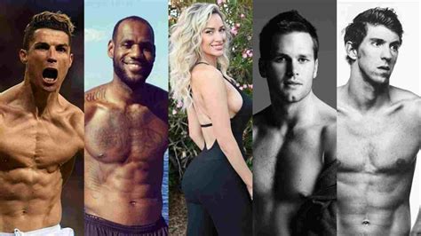 Cristiano Ronaldo Lebron James Tom Brady Michael Phelps All Turn Into Over Sexualizing