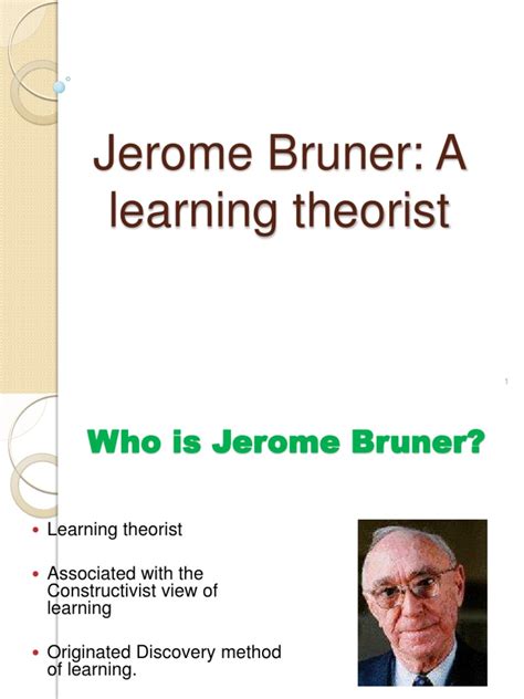 Jerome Bruner | PDF