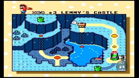 Super Mario World 3 Lemmy S Castle SNES YouTube