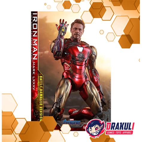 Jual Hot Toys Th Scale Iron Man Mark Battle Damaged Special Edition Shopee Indonesia
