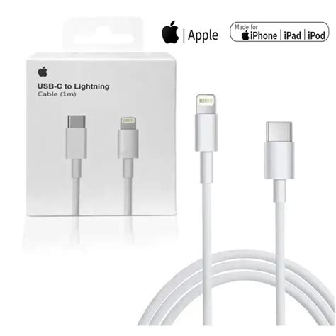 Cabo iPhone Usb C Lightning 1 Metro de Carregamento Rápido Shopee Brasil