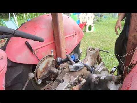 Removing The Hydraulic Pump On My Massey Ferguson Youtube