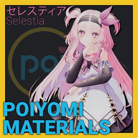 Poiyomi On Twitter Avatar Material Packs And The Toon Shader Should