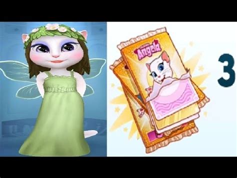 Моя говорящая Анжела – #115 Фея 15 наклеек Детский игровой мультик для ...