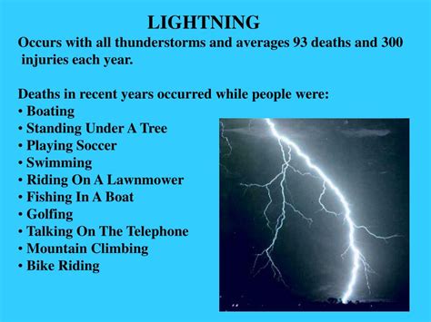 PPT - THUNDERSTORM SAFETY PowerPoint Presentation, free download - ID ...