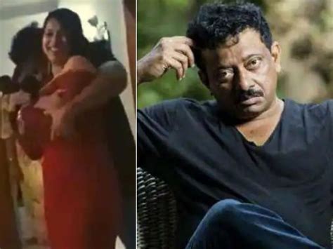 Ram Gopal Varma Who Was Dancing In An Objectionable Manner With Inaya