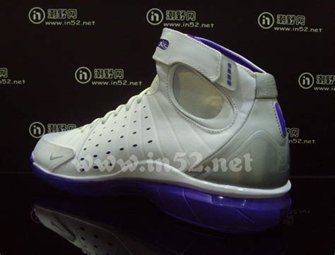 Nike Zoom Huarache 2k4 White Metallic Silver Purple