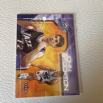 Fleer Exclusive Members Only John Stockton Utah Jazz Card