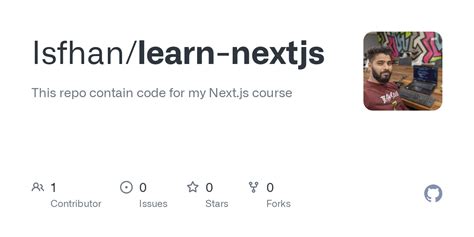 GitHub Isfhan Learn Nextjs This Repo Contain Code For My Next Js Course