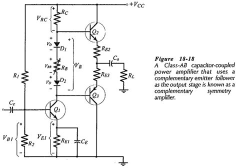 High Power Class Ab Amplifier Circuit Circuit Diagram